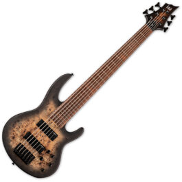 ESP Ltd D6 Black Natural Burst Satin Main