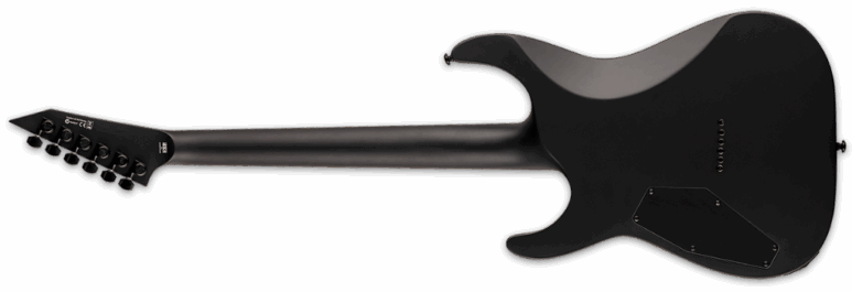 ESP Ltd M-HT Black Metal Black Satin Back