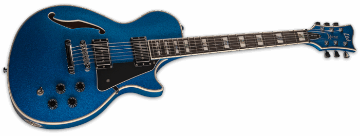 ESP Ltd PS-1000 Blue Sparkle Angle