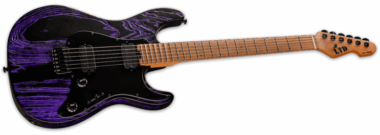 ESP Ltd SN-1000HT Purple Blast Angle
