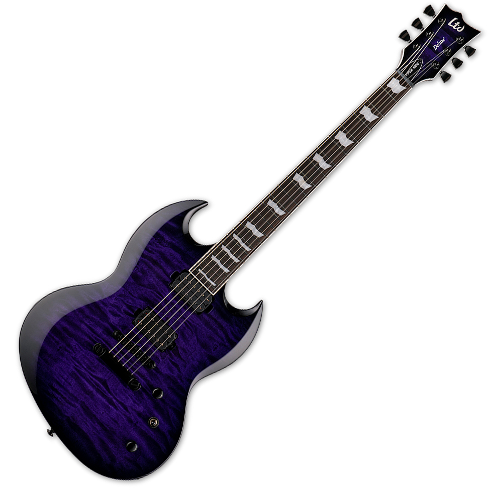 ESP-Ltd-Viper-1000-See-Thru-Purple-Sunburst-Main