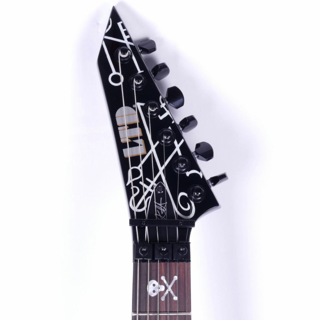 ESP Ltd KH Demonology Black w/ Graphic Incl. Tombstone Case (B stock) SN#18080294 - Image 5