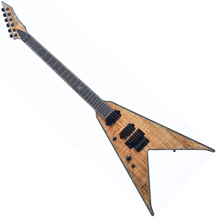 B.C. Rich Jr-V Extreme with Floyd Rose Left Handed - Spalted Maple ...
