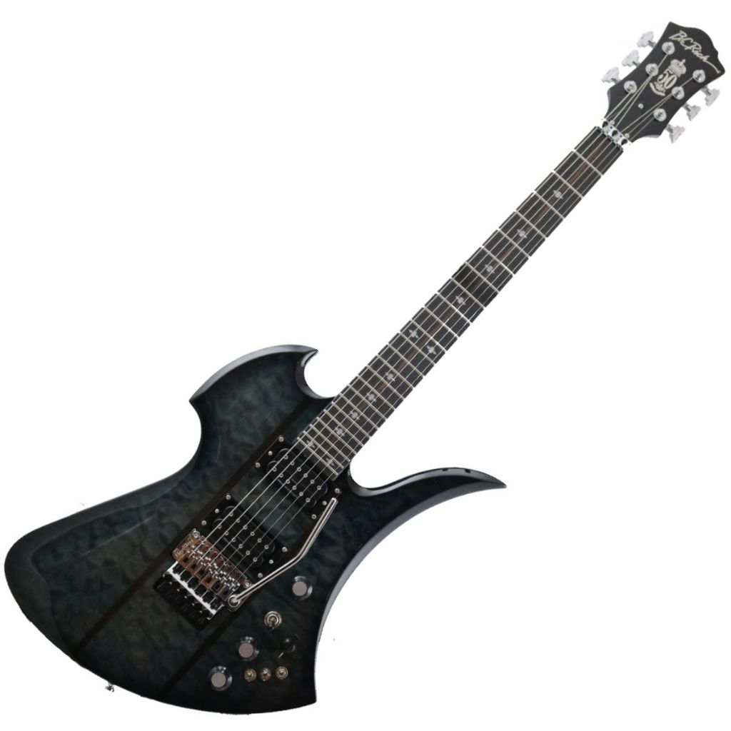 B.C. Rich Mockingbird Legacy ST with Floyd Rose – Black Burst