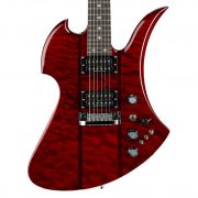 BC Rich Mockingbird Legacy STQ Hardtail Trans Red Front