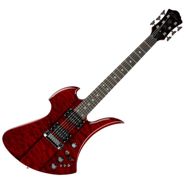 BC Rich Mockingbird Legacy STQ Hardtail Trans Red Main