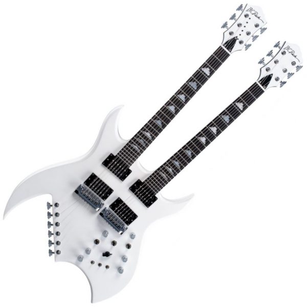 B.C. Rich "B" Legacy Doubleneck W/ Case - White | Live Louder