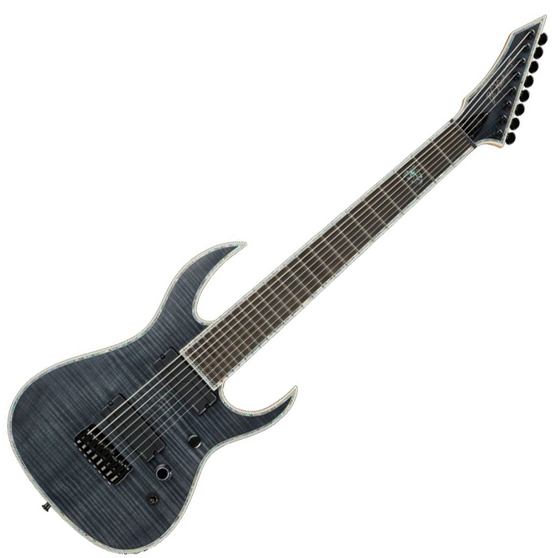 B.C. Rich Shredzilla Extreme 8 with Hipshot Bridge - Trans Black