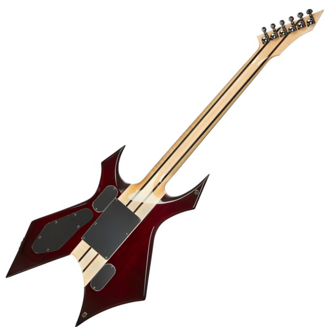 B.C. Rich Warlock Extreme Exotic with Floyd Rose Black Cherry