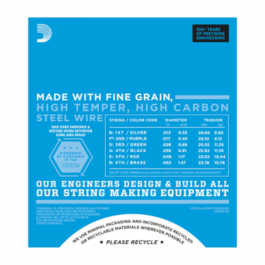 D'Addario EXL158 Back