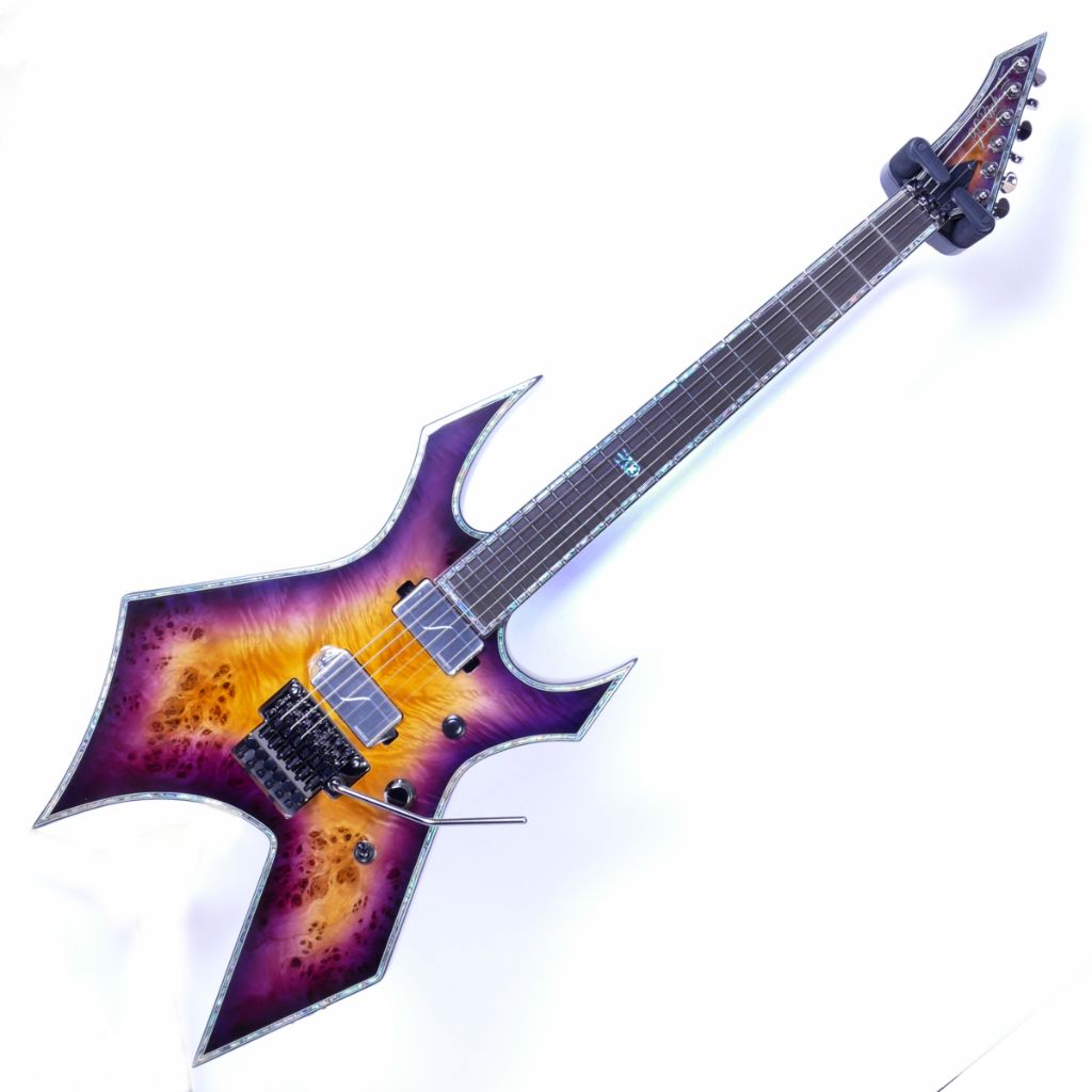 Bc Rich Warlock Extreme Exotic With Floyd Rose Purple Haze Live Louder 