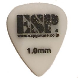 ESP Sand Grip Pick White 1mm PT-PS10 WH
