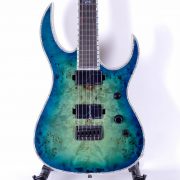 BC Rich Shredzilla Extreme Hipshot Cyan Front