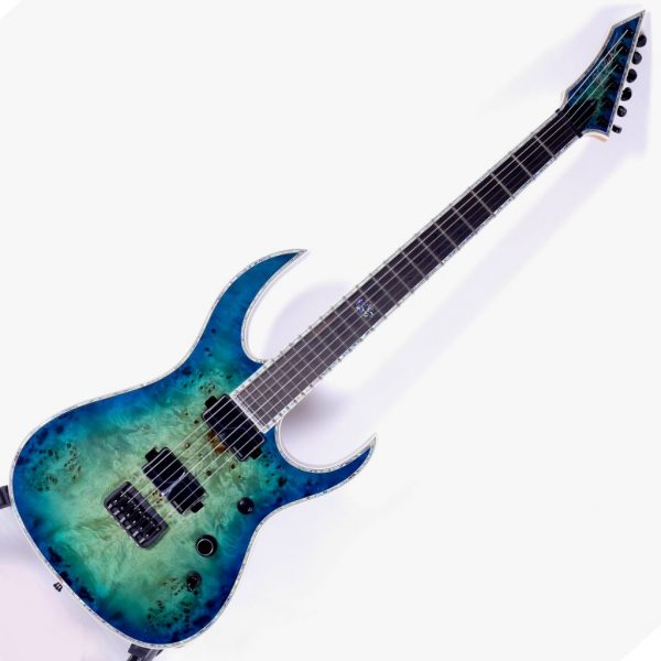 BC Rich Shredzilla Extreme Hipshot Cyan Main