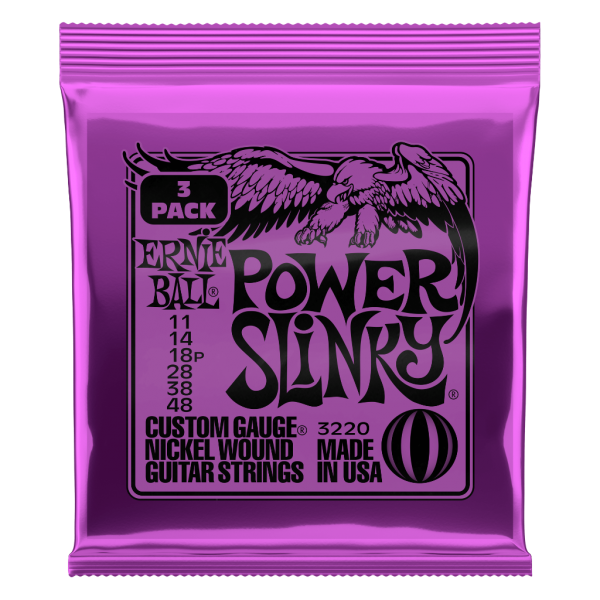 Ernie Ball Power Slinky 11-48 3-pack P03220