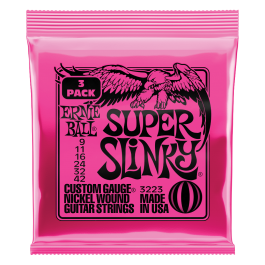 Ernie Ball Super Slinky 9-42 3-pack P03223