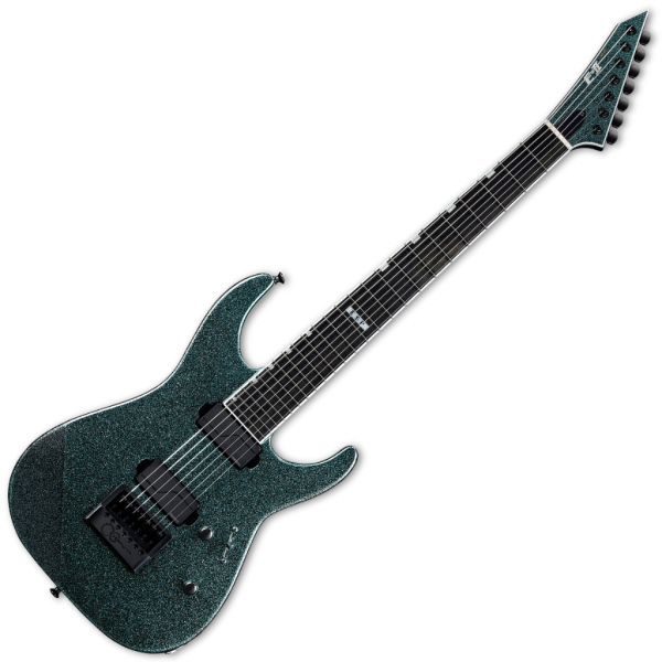 ESP E-II M-II 7B Baritone Evertune Granite Sparkle Main