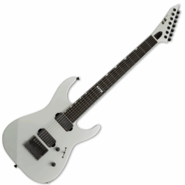 ESP E-II M-II 7B Baritone Evertune Pearl White Main