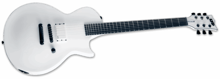 ESP Ltd EC Arctic Metal Snow White Angle