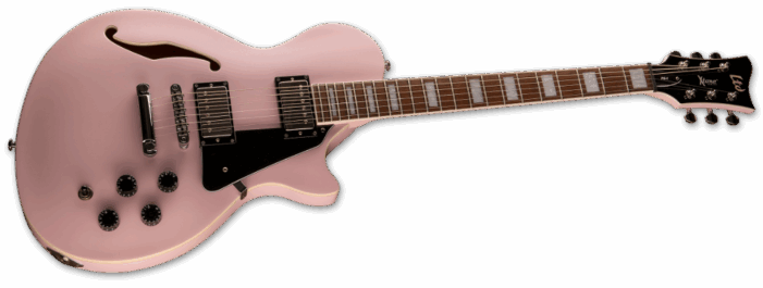 ESP Ltd PS-1 Pearl Pink Angle