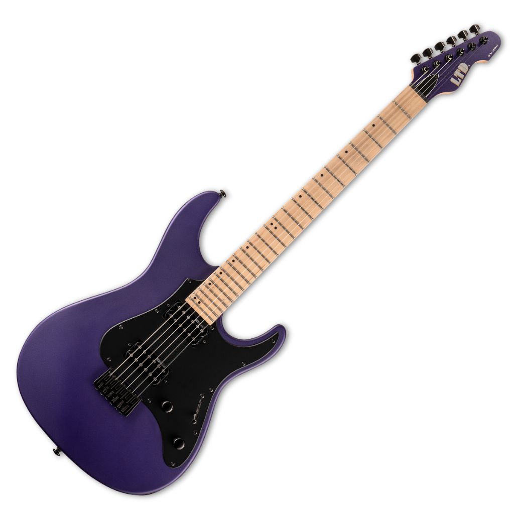 ESP LTD SN-200 HTエレキギター-ダークパープルメタリックサテン - ギター