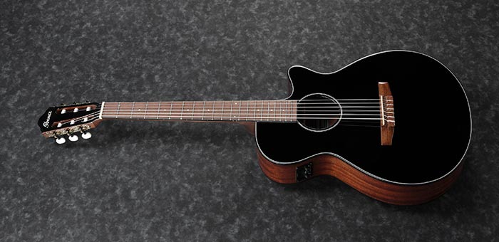 Ibanez AEG50N BKH Angle