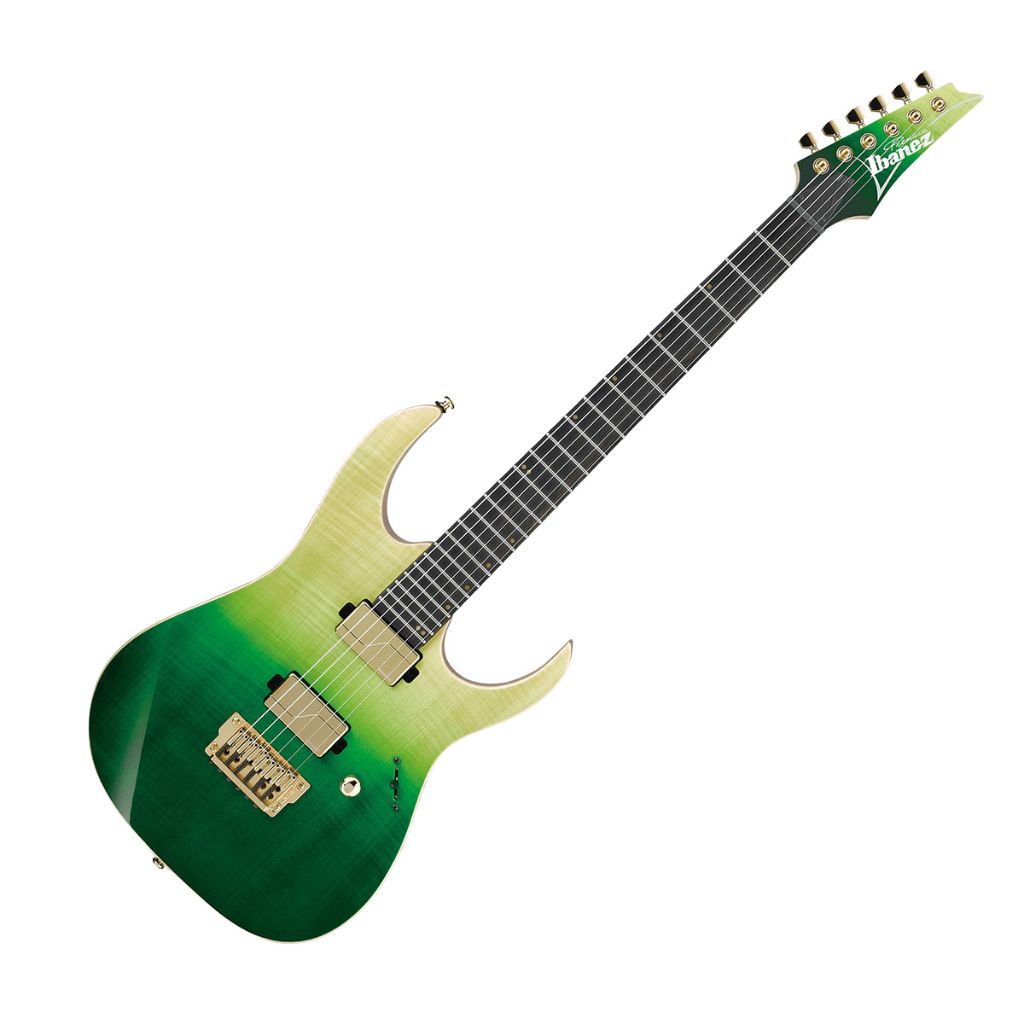 Ibanez LHM1-TGG Luke Hoskin Signature, Trans Green Graduation