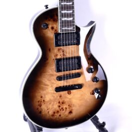 ESP Ltd EC-1000 Black Natural Burst Angle