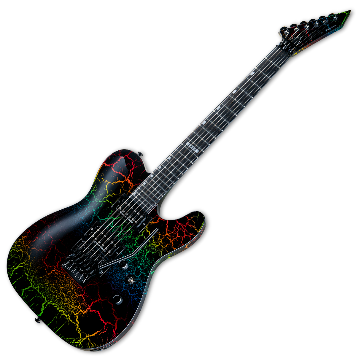 ESP Ltd Eclipse '87 Rainbow Crackle | Live Louder