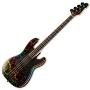 ESP Ltd Surveyor '87 Rainbow Crackle Angle