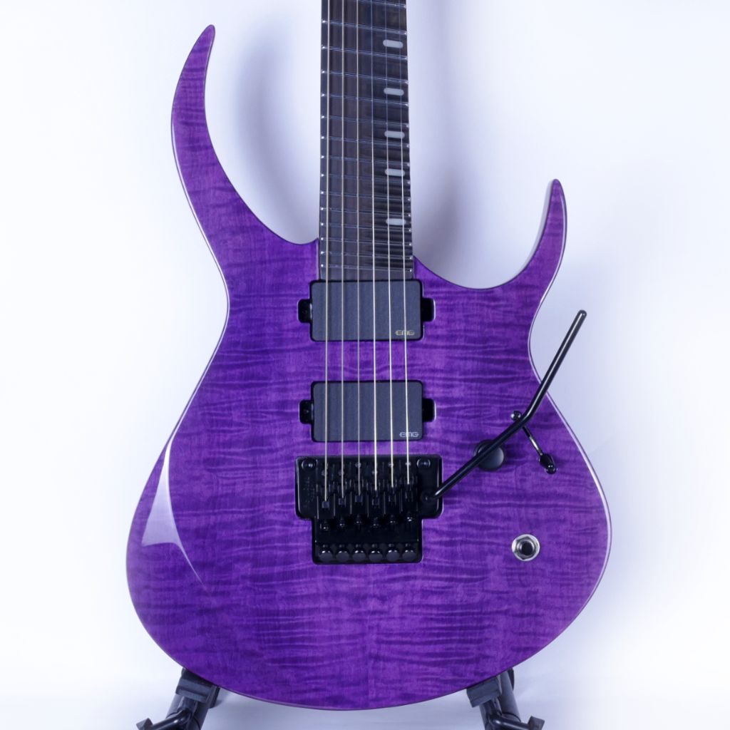 Ormsby RC-One Rusty Cooley, Purple Flame – 6 string