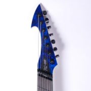 Ormsby RC1 GTR7 Blue Marblizer Headstock