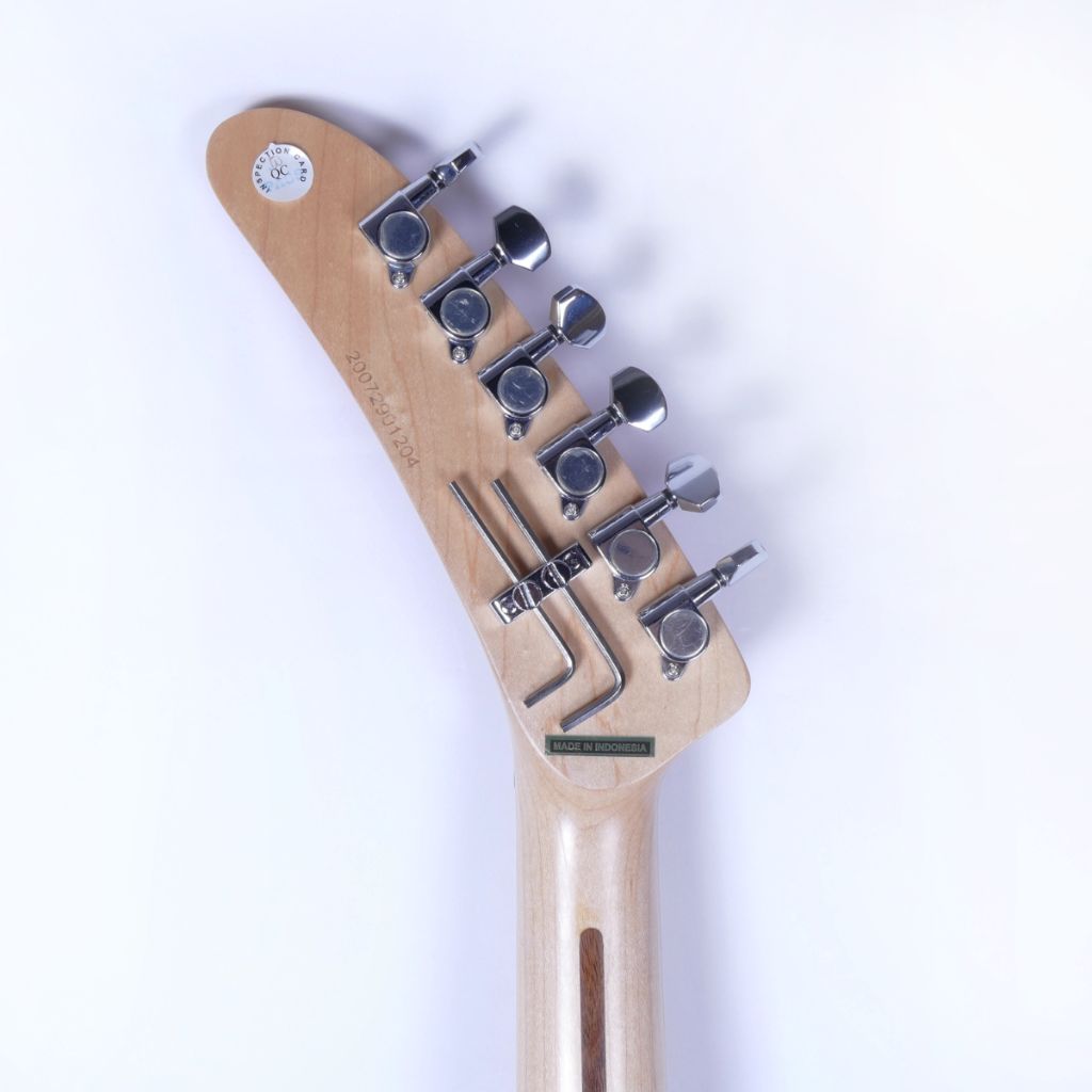Kramer The 84 Radiant Red Headstock Back