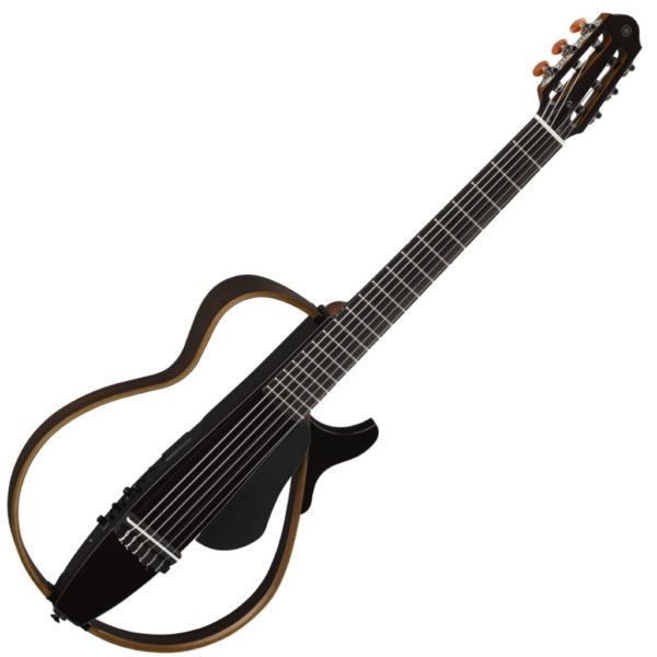 Yamaha GSLG200NTBL Silent Guitar Nylon Trans Black