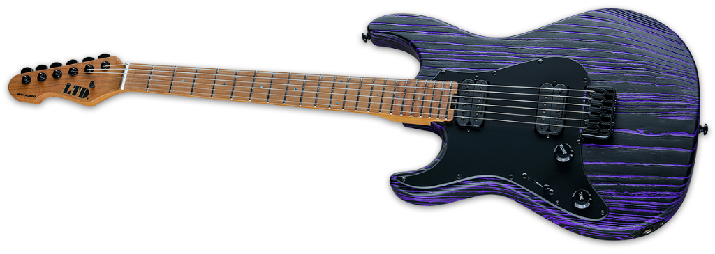 ESP Ltd SN-1000HT LH Purple Blast Angle