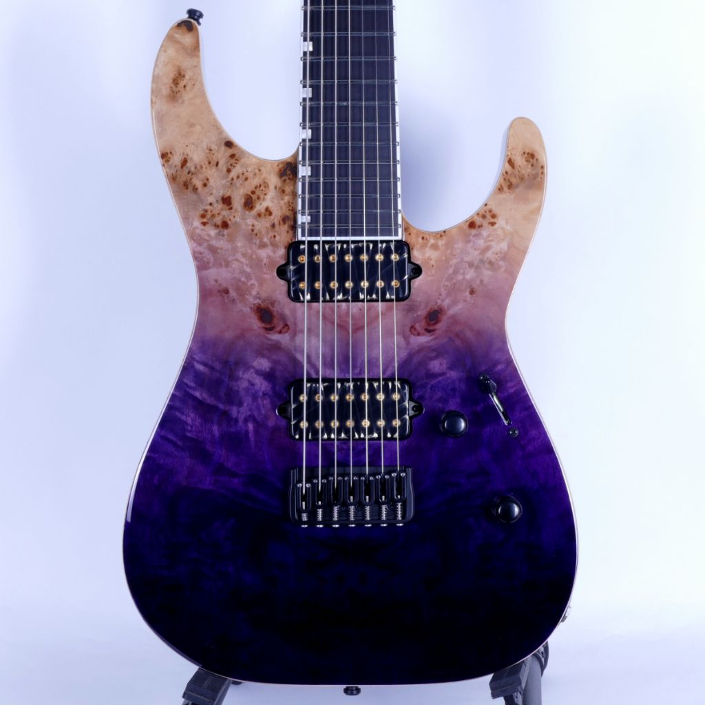 ESP E-II M-II 7 NT Purple Natural Fade