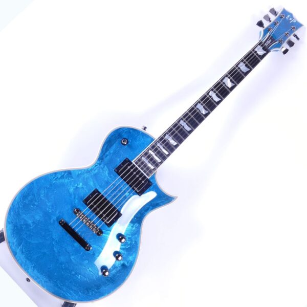 ESP Eclipse Custom Blue Liquid Metal 1022 (1)