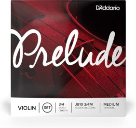 D'addario Prelude Violin Strings J810 3-4M