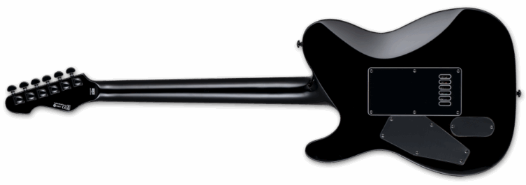 ESP LTD TE-1000ET Charcoal Burst Evertune Burled Poplar (2)