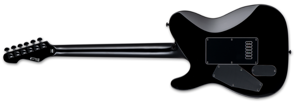 ESP LTD TE-1000ET Charcoal Burst Evertune Burled Poplar (2)