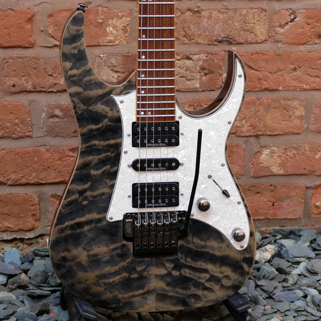 Ibanez RG950QMZ-BI Black Ice (Pre-owned, 2012) | Live Louder