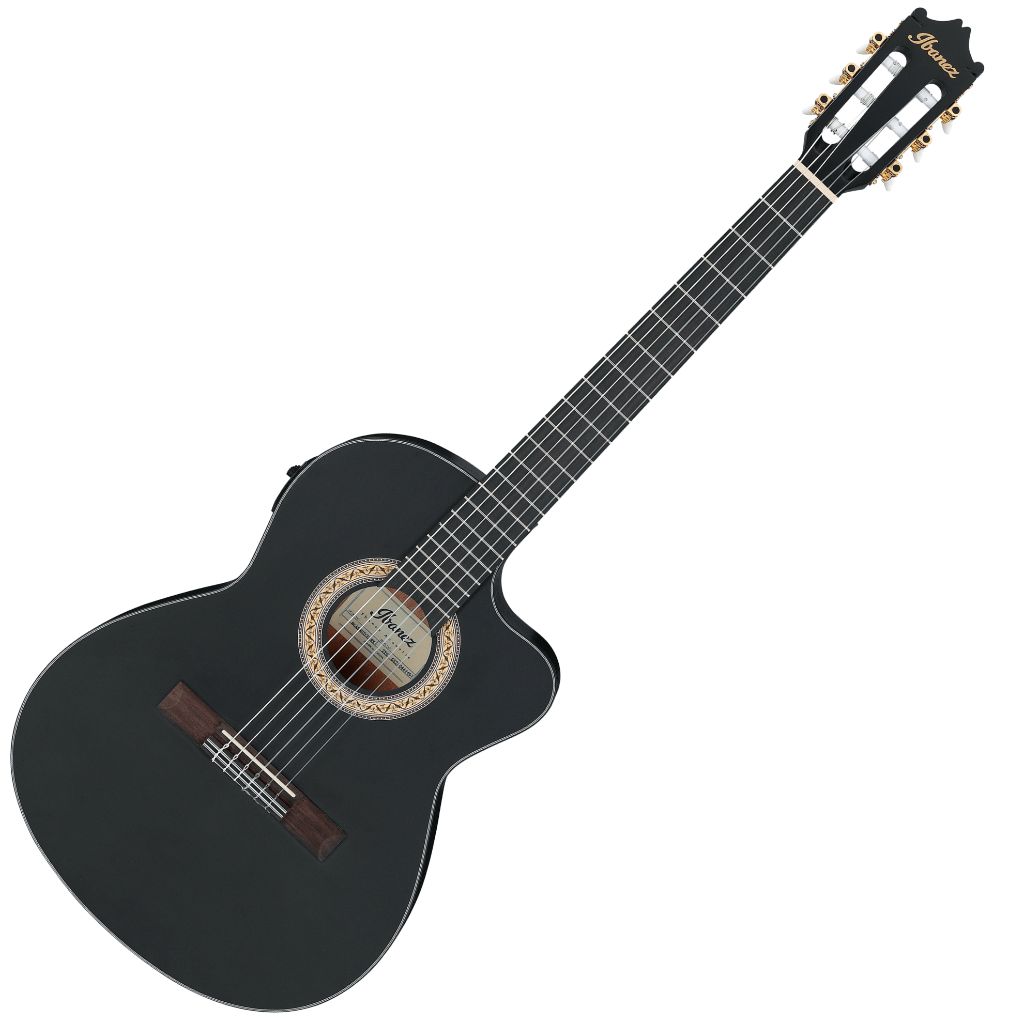 Ibanez GA5MHTCE-WK Weathered Black Open Pore (1)