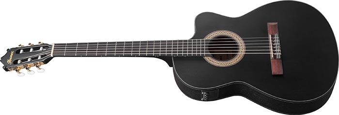 Ibanez GA5MHTCE-WK Weathered Black Open Pore (4)