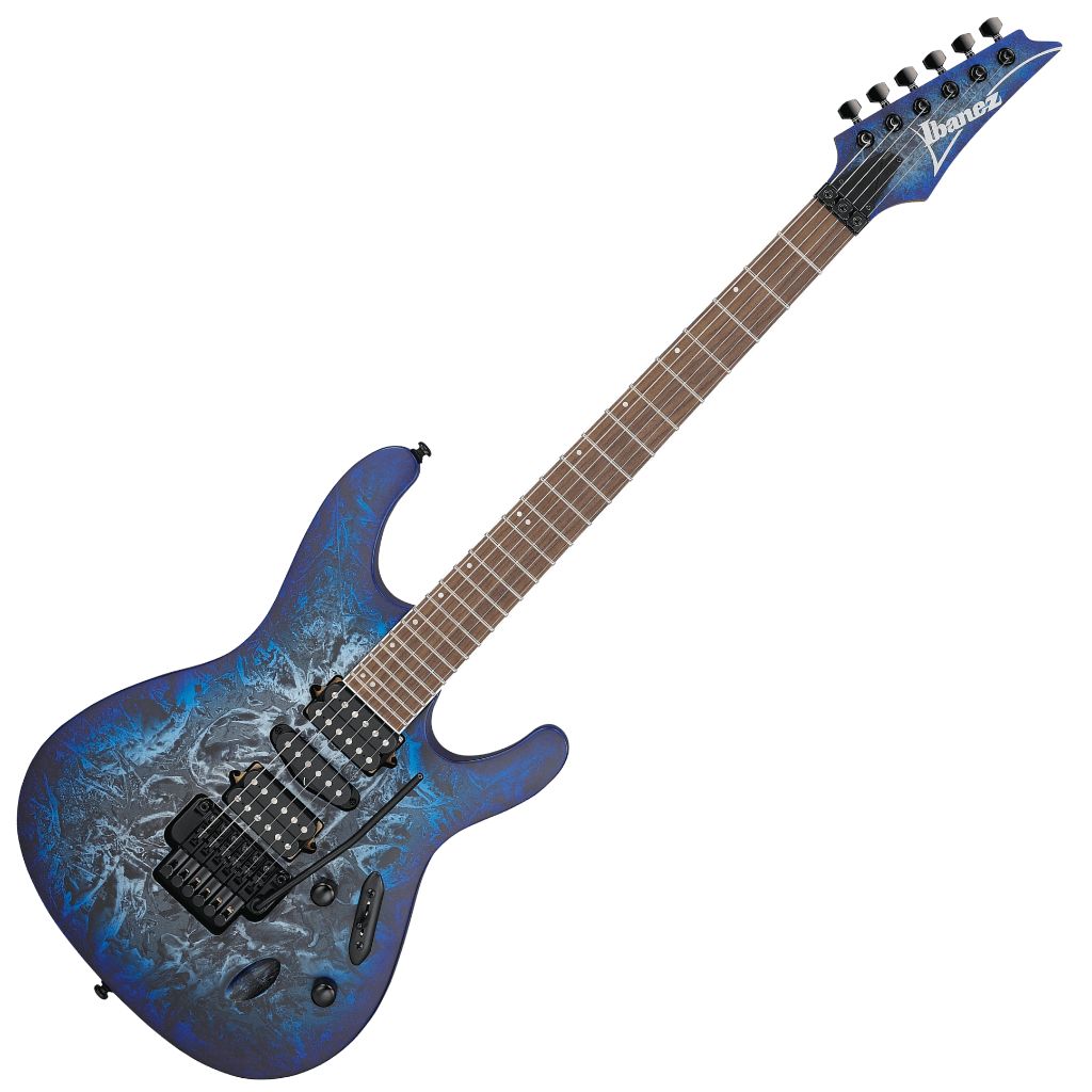 Ibanez S770-CZM Cosmic Blue Frozen Matte | Live Louder