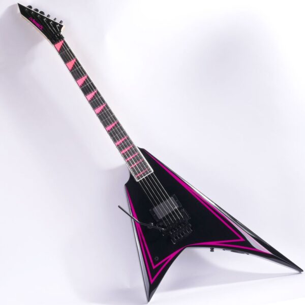 ESP Edwards E-AL-166 Pink Sawtooth, Alexi Laiho Signature LH 2404 (1)