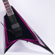 ESP Edwards E-AL-166 Pink Sawtooth, Alexi Laiho Signature LH 2404 (2)