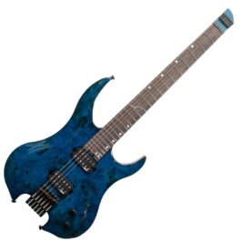 Legator Ghost G6SS-BL Super Shred Blue Burl (1)