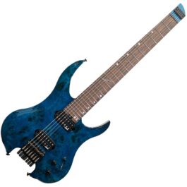 Legator Ghost G7SS-BL Super Shred Blue Burl (1)