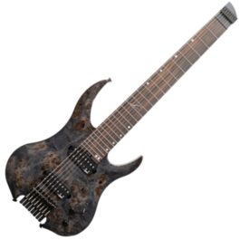 Legator Ghost G8SS-BLK Super Shred Black Burl (1)