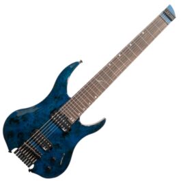 Legator Ghost G8SS-NL Super Shred Blue Burl (1)